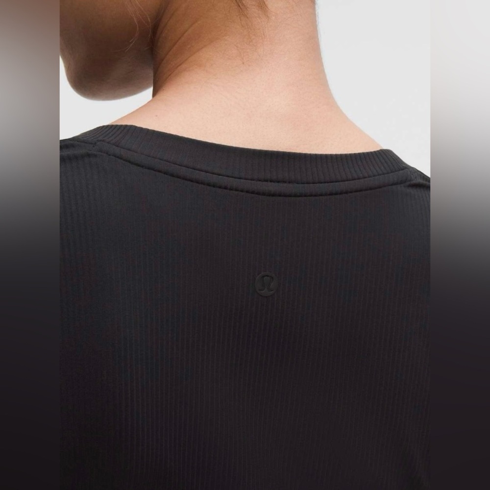 Lululemon All Aligned Ribbed Long-Sleeve Henley Dress - Picture 3 of 5